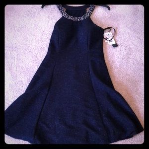 NWT Event dress in indigo